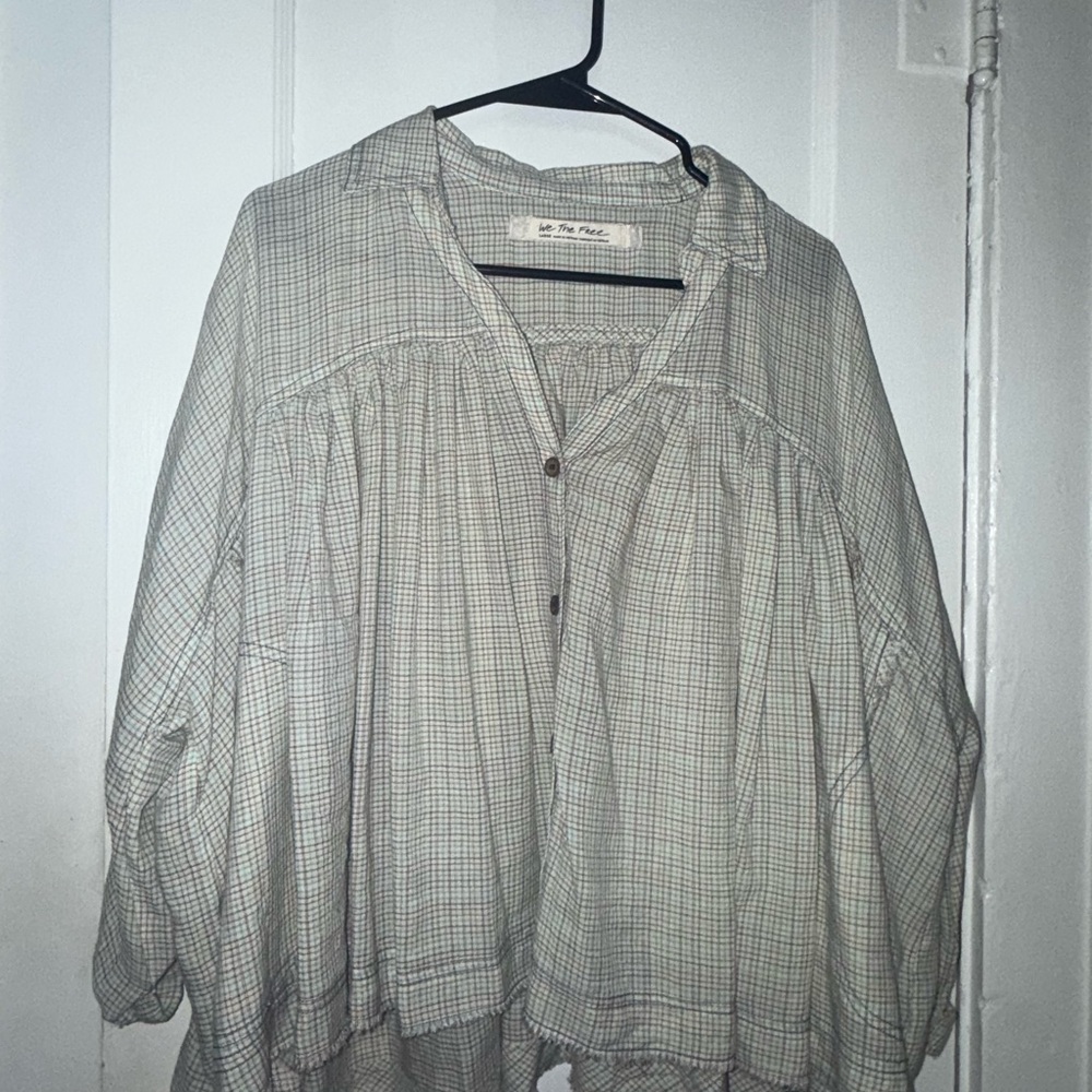 We The Free Multicolor Plaid Shirt